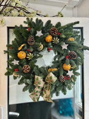 Christmas Door Wreath